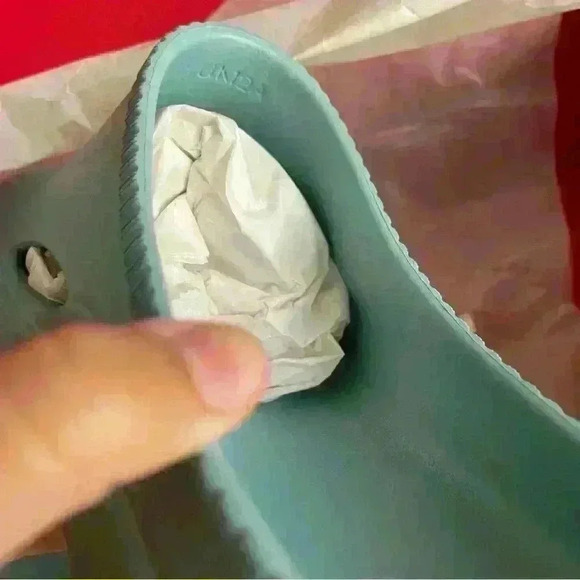 NWB HUNTER Unisex In/Out Bloom Algae Foam, Birdseye Blue Size 14 (12 UK) - Picture 8 of 11